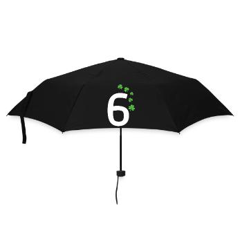 6 - Regenschirm (klein) - Schwarz - Vorne
