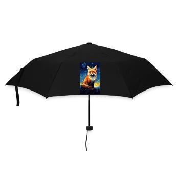Renard - Parapluie standard - noir - Devant