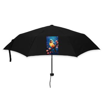 Spatz - Regenschirm (klein) - Schwarz - Vorne