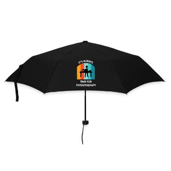 Physiotherapist Humorous Gift Saying Funny - Umbrella (small) - black - Front