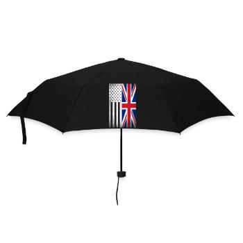Vereinigtes Königreich Design für britische Amis - Regenschirm (klein) - Schwarz - Vorne
