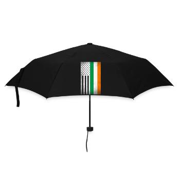 Irland Design für stolze irische Amerikaner - Regenschirm (klein) - Schwarz - Vorne