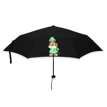 Dog Cooking Cooking Spoon Cooking - Umbrella (small) - black - Front