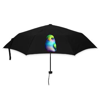 Budgie Bird Owner Bird Cockatiel - Umbrella (small) - black - Front