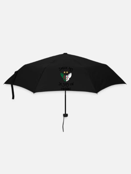 je Ne peux pas je suis un fennec algérien - Parapluie standard - noir