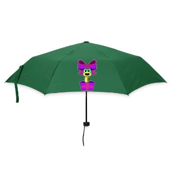 Forfait de Noël serpent - Parapluie standard - vert bouteille - Devant
