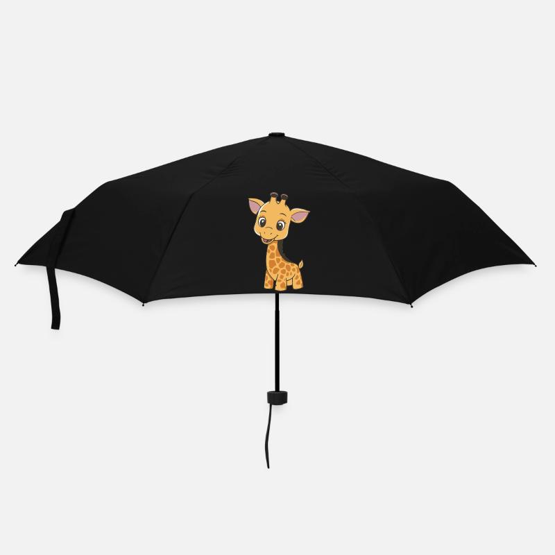 GIRAFFE - Umbrella (small) - black