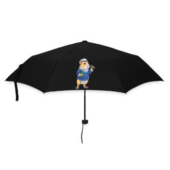 Hamster Marin de Pâques - Parapluie standard - noir - Devant