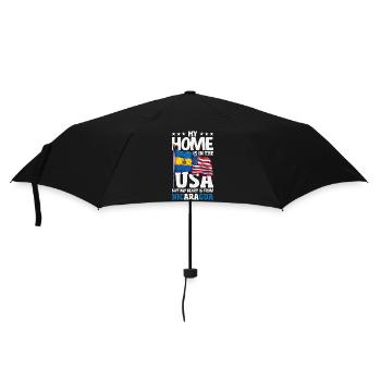 Fierté et Foyer du drapeau du Nicaragua - Parapluie standard - noir - Devant
