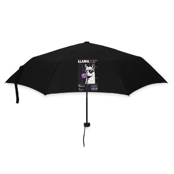 Last Ride Groom To Be Party - Umbrella (small) - black - Front