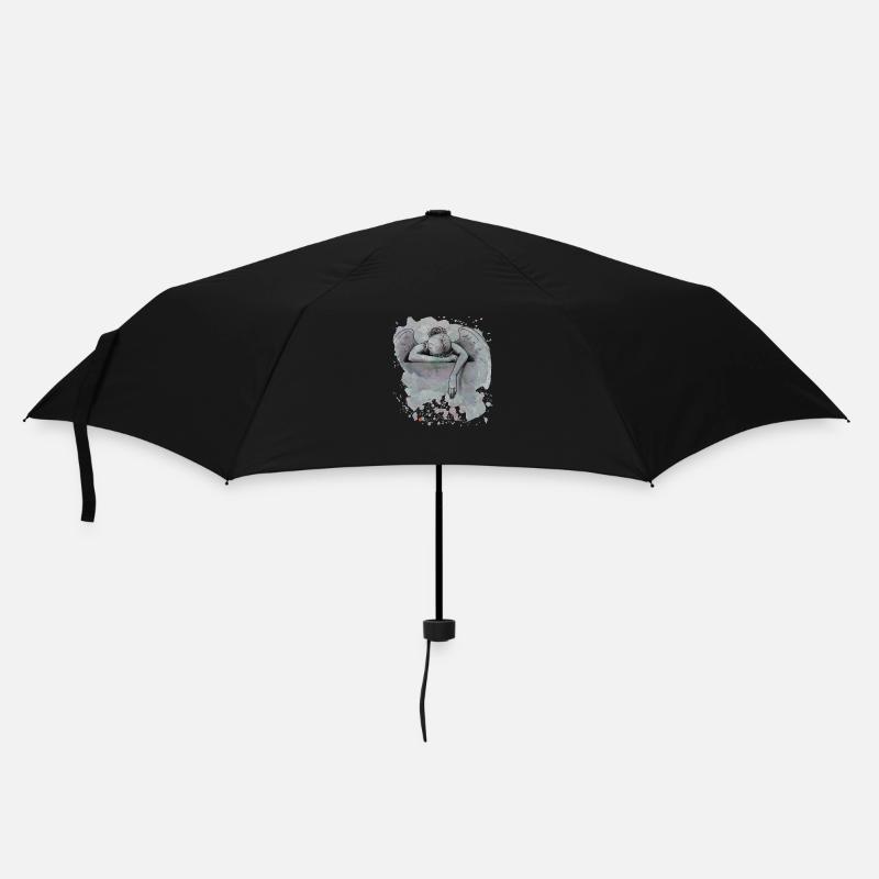 Mourning Angel/Sorrow - Umbrella (small) - black