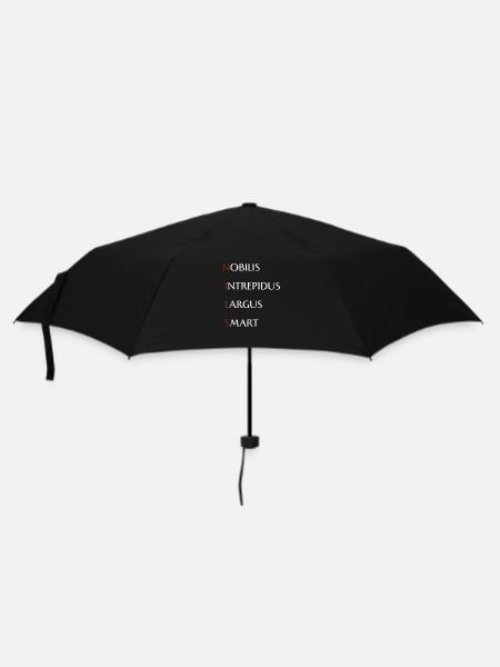 Nils - Regenschirm (klein) - Schwarz