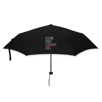 Legend Since February 1985 - Umbrella (small) - black - Front