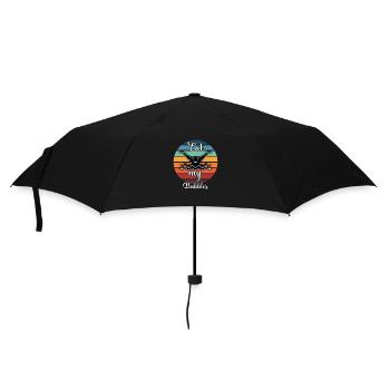 Mange mes bulles - Parapluie standard - noir - Devant