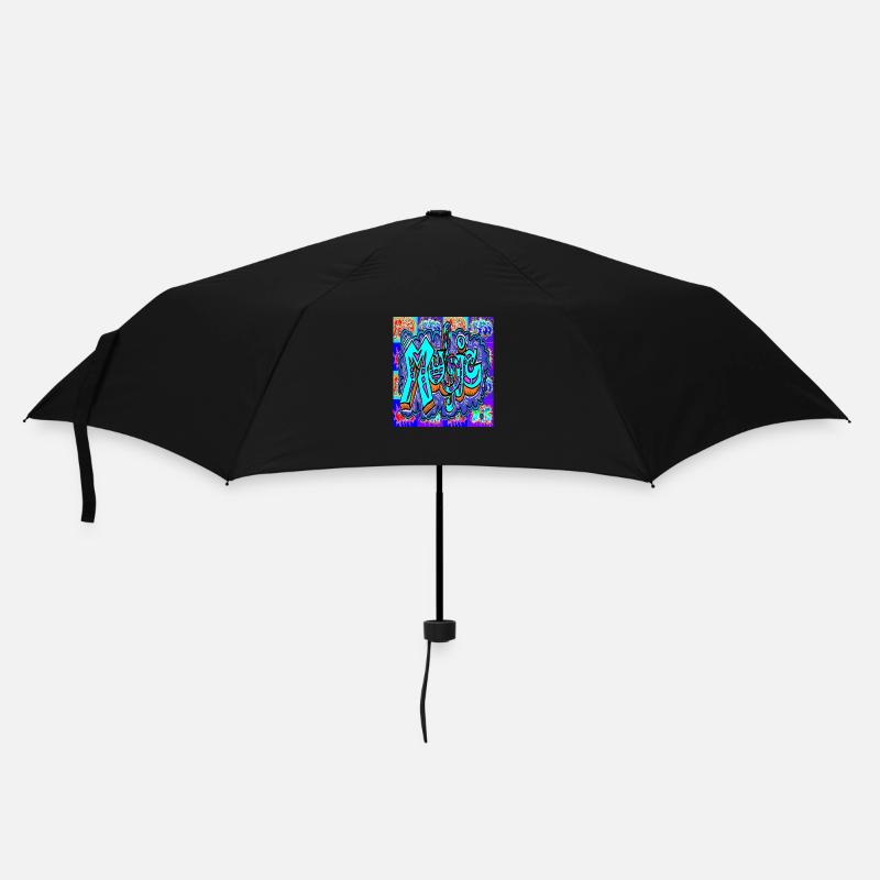 music,graffiti,rapper,spray,skate,korean,kpop, - Umbrella (small) - black