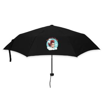 Head in the Clouds 1 - Umbrella (small) - black - Front