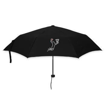 Basketteur Basket ball - Parapluie standard - noir - Devant