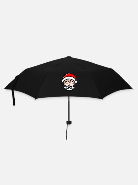 Christmas Angel - Umbrella (small) - black
