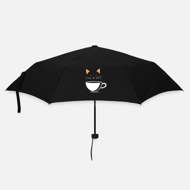 Café Kitty - Umbrella (small) - black