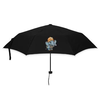 Elephant Builder - Umbrella (small) - black - Front
