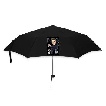 Marie Curie - Regenschirm (klein) - Schwarz - Vorne