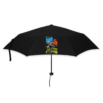 Freerunning Running Brave Adventure - Umbrella (small) - black - Front