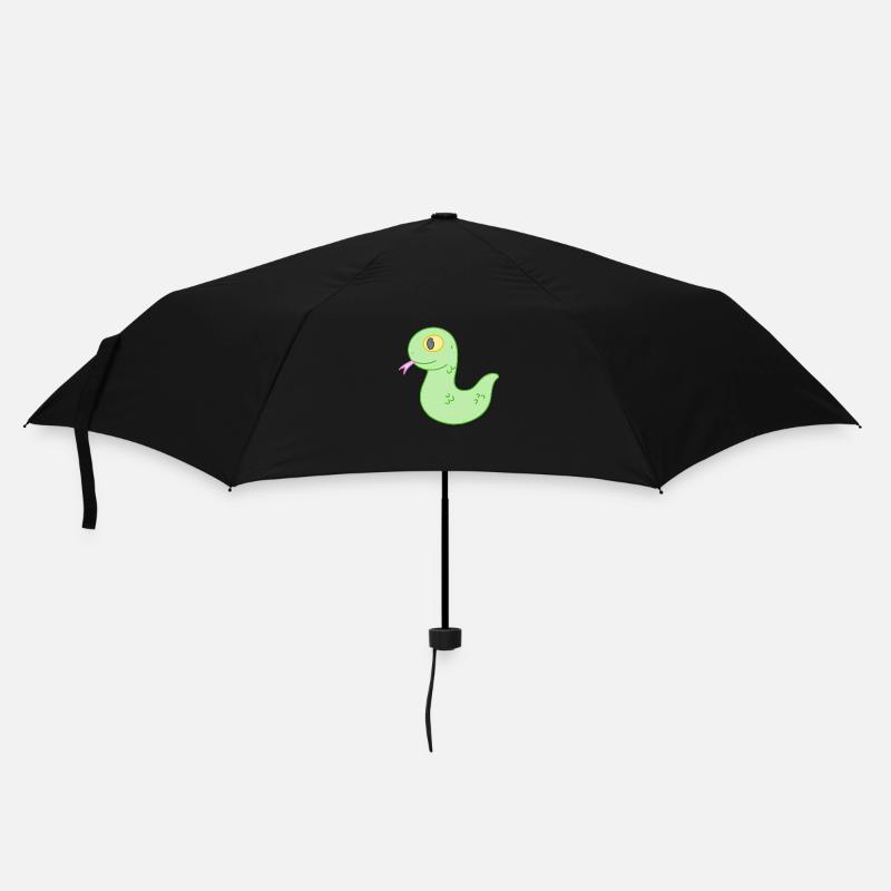 Nice little snake - Umbrella (small) - black