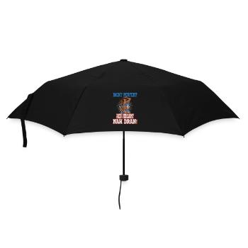Sommerstil Nicht Perfekt Aber Verdammt Nah Dran - Regenschirm (klein) - Schwarz - Vorne
