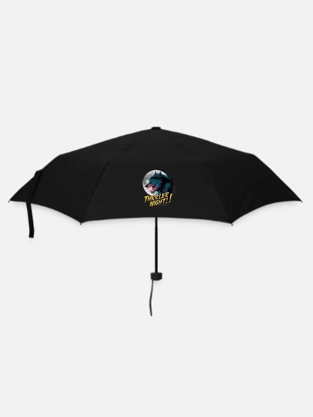 Werwolf für einen Werwolf Fan - Regenschirm (klein) - Schwarz