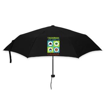 Tabarnak Je Me Barre Au Canada, Feuille D'érable - Parapluie standard - noir - Devant