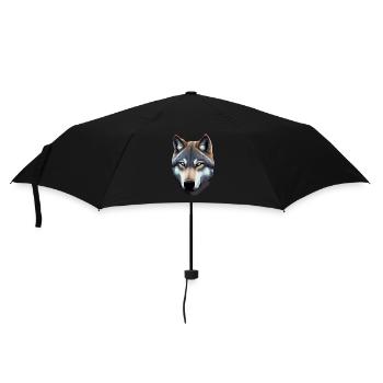 Wolf - Umbrella (small) - black - Front