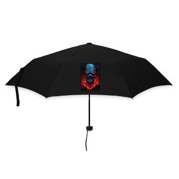 Funny Quote Human Skeleton Dirty Birthday Quote - Umbrella (small) - black - Front