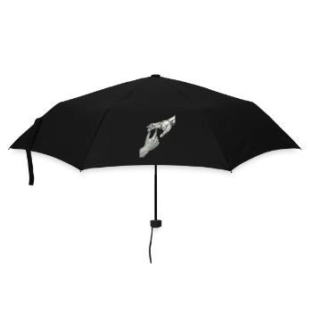 Hände - Regenschirm (klein) - Schwarz - Vorne