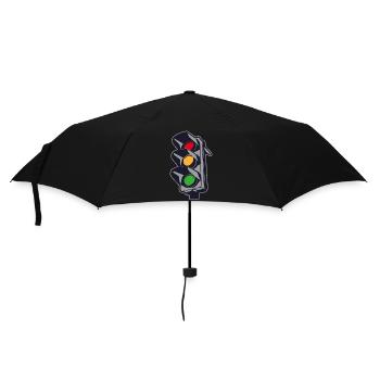 2541614 135318330 Ampel - Regenschirm (klein) - Schwarz - Vorne