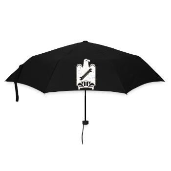 Marques de fabrique de véhicules mécaniciens - Parapluie standard - noir - Devant