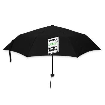 Natation drôle Citation de vélo génial - Parapluie standard - noir - Devant