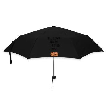 je suis comme mon ordi j'accepte les cookies - Parapluie standard - noir - Devant