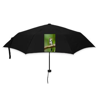 Pileated woodpecker red headed cool comic drawing - Umbrella (small) - black - Front