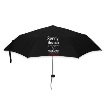 Taken by a Fantastic Woman Tippfehler-T-Shirt - Regenschirm (klein) - Schwarz - Vorne