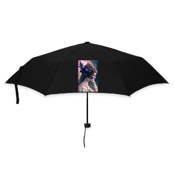 ARTWORK Dragon Girl Mel - Parapluie standard - noir - Devant