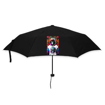 ARTWORK Hoodie Skull - Umbrella (small) - black - Front
