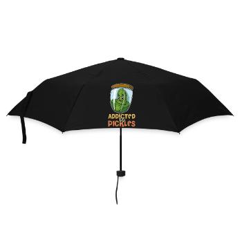 Fruits, jardin, concombres, cornichons, cornichons - Parapluie standard - noir - Devant
