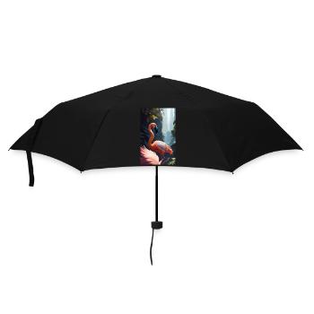 Flamingo - Umbrella (small) - black - Front