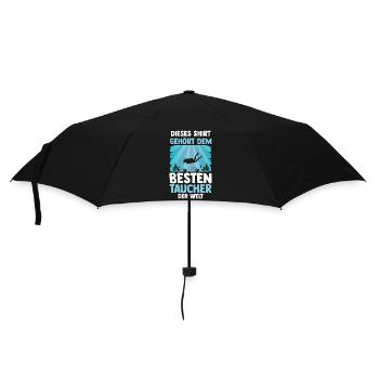 Schullehrer Lehrer - Regenschirm (klein) - Schwarz - Vorne
