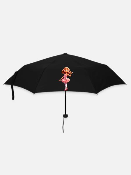 Ballerine - Parapluie standard - noir