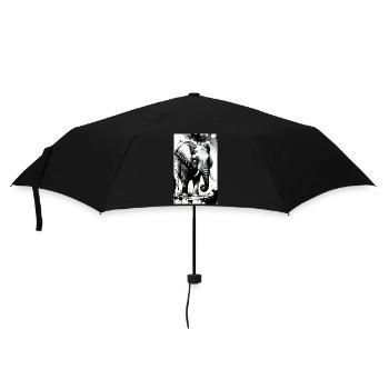 Fierté élégante de l’éléphant - Parapluie standard - noir - Devant