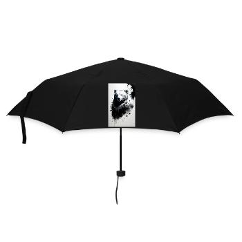 Fort comme un ours : ton style, ta férocité - Parapluie standard - noir - Devant