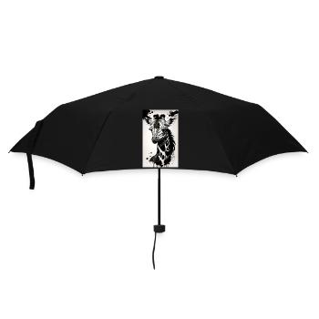 Grâce de la girafe - Parapluie standard - noir - Devant