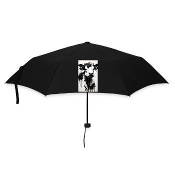 Cute Cow - Umbrella (small) - black - Front