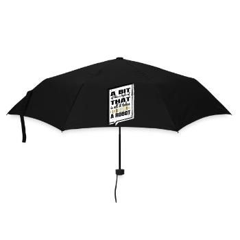 Biomedical Engineering Bot Awesome Funny Quote - Umbrella (small) - black - Front